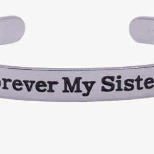 BRACELET-BRACE-CUFF-SISTER-SILVER --- B0GHS7564W